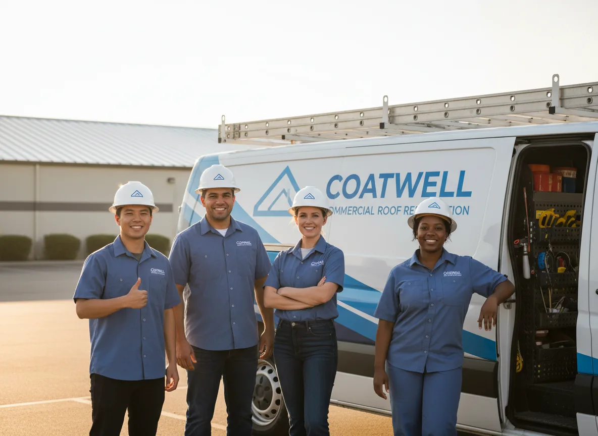 Commercial roof coating company in Toledo, OR